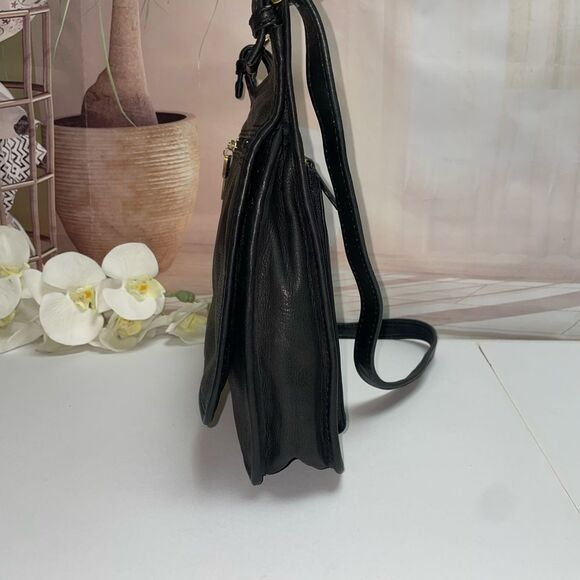 Fossil Black Leather Crossbody Bag - Picture 3 of 11